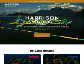 harrisonwatersports.com screenshot