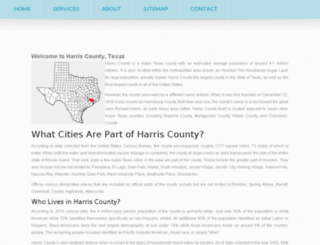 harristx.org screenshot