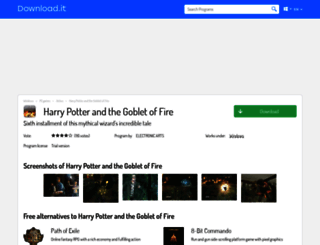 harry-potter-and-the-goblet-of-fire.jaleco.com screenshot