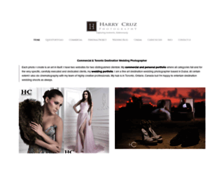 harrycruz.com screenshot