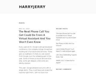 harryjerry.com screenshot