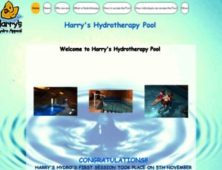 harrys-hydro.org screenshot