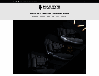 harrysholsters.com screenshot