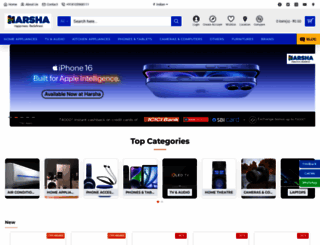 harshaindia.com screenshot