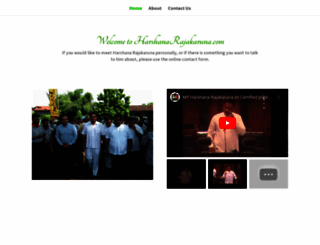 harshanarajakaruna.com screenshot