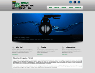 harshirrigation.com screenshot