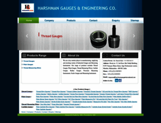 harshmangaugeinternational.com screenshot