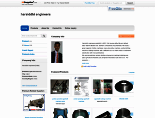 harsiddhi.en.hisupplier.com screenshot
