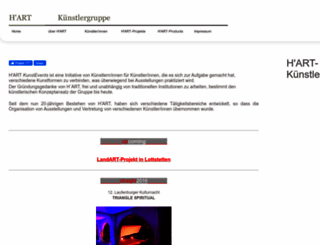 hart-kunstevents.de screenshot