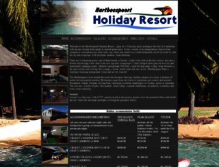 hartbeespoortoord-resort.co.za screenshot
