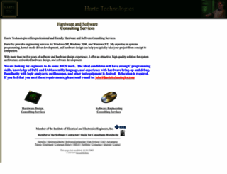 hartetechnologies.com screenshot