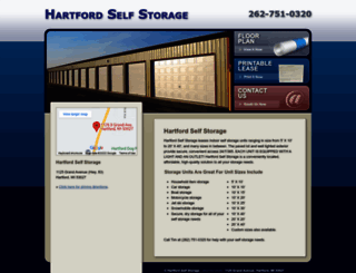 hartford-storage.com screenshot