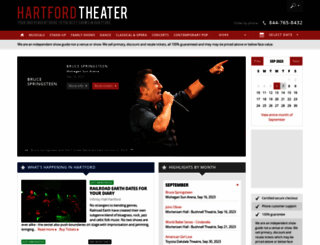 hartford-theater.com screenshot