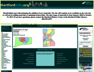 hartfordinfo.org screenshot