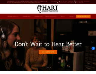 harthearingcare.com screenshot