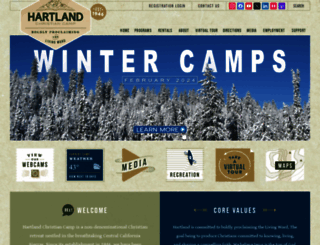 hartlandcamp.com screenshot