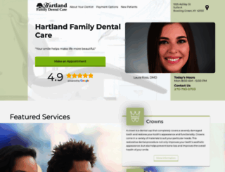 hartlandfamilydentalcare.com screenshot