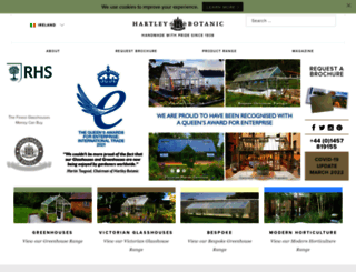 hartley-botanic.ie screenshot