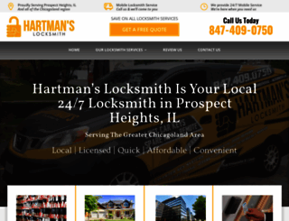 hartmanlock.com screenshot