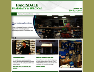 hartsdalepharmacy.com screenshot