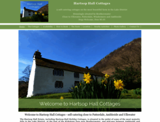 hartsophallcottages.com screenshot