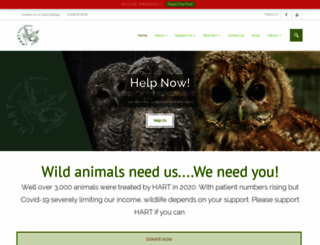 hartwildlife.org.uk screenshot