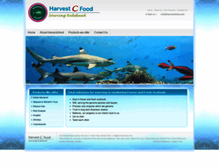 harvestcfood.com screenshot