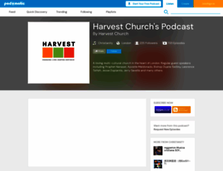 harvestchurch.podomatic.com screenshot