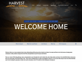 harvestchurchcharlotte.com screenshot