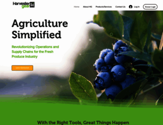harvestergear.com screenshot