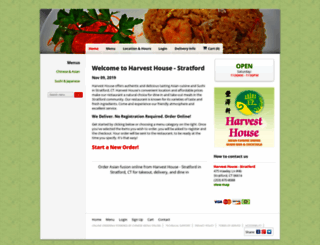 harvesthousestratfordct.com screenshot