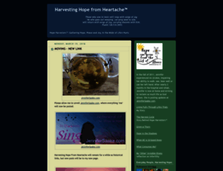harvestinghope.blogspot.com screenshot