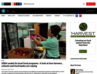 harvestpublicmedia.org screenshot