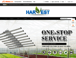 harvesttech.en.alibaba.com screenshot