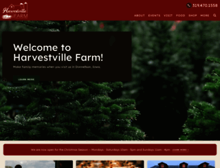 harvestvillefarm.com screenshot