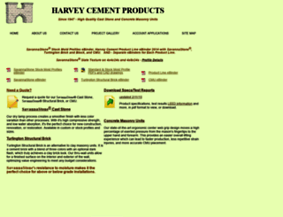 harveycement.com screenshot