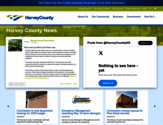 harveycounty.com screenshot