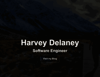harveydelaney.com screenshot