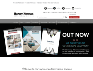 harveynormancommercial.com.au screenshot