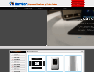 harvilon.com screenshot