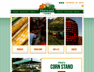 harwardfarms.com screenshot