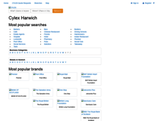 harwich.cylex-uk.co.uk screenshot