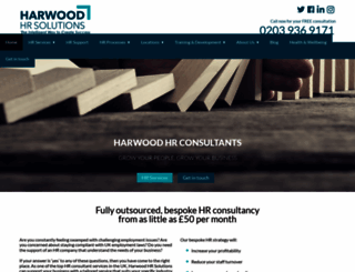 harwoodhrsolutions.co.uk screenshot