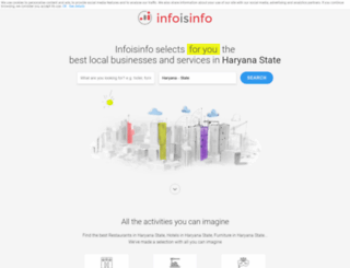haryana-state.infoisinfo.co.in screenshot