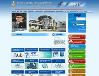 haryanatax.gov.in screenshot