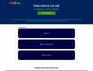 has-store.co.uk screenshot