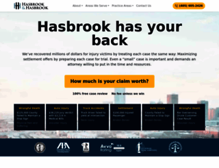 hasbrooklaw.com screenshot