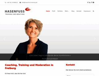 hasenfuss-training.de screenshot