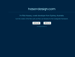 haseydesign.com screenshot