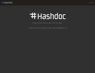 hashdoc.com screenshot